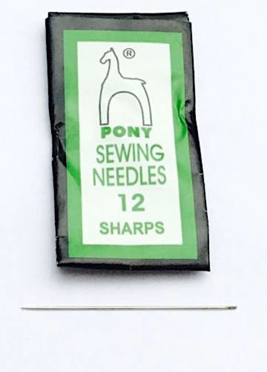 12 Sharps Pony Needles